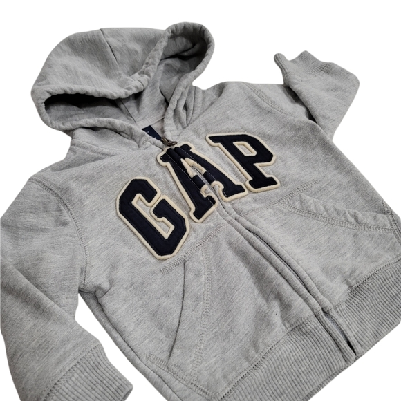 GAP Logo Zip Hoodie 12-18 Months - Picture 2 of 13